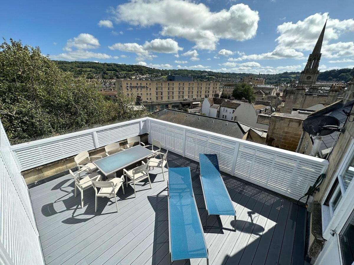 The Roof Terrace Maisonette - City Centre Бат Экстерьер фото