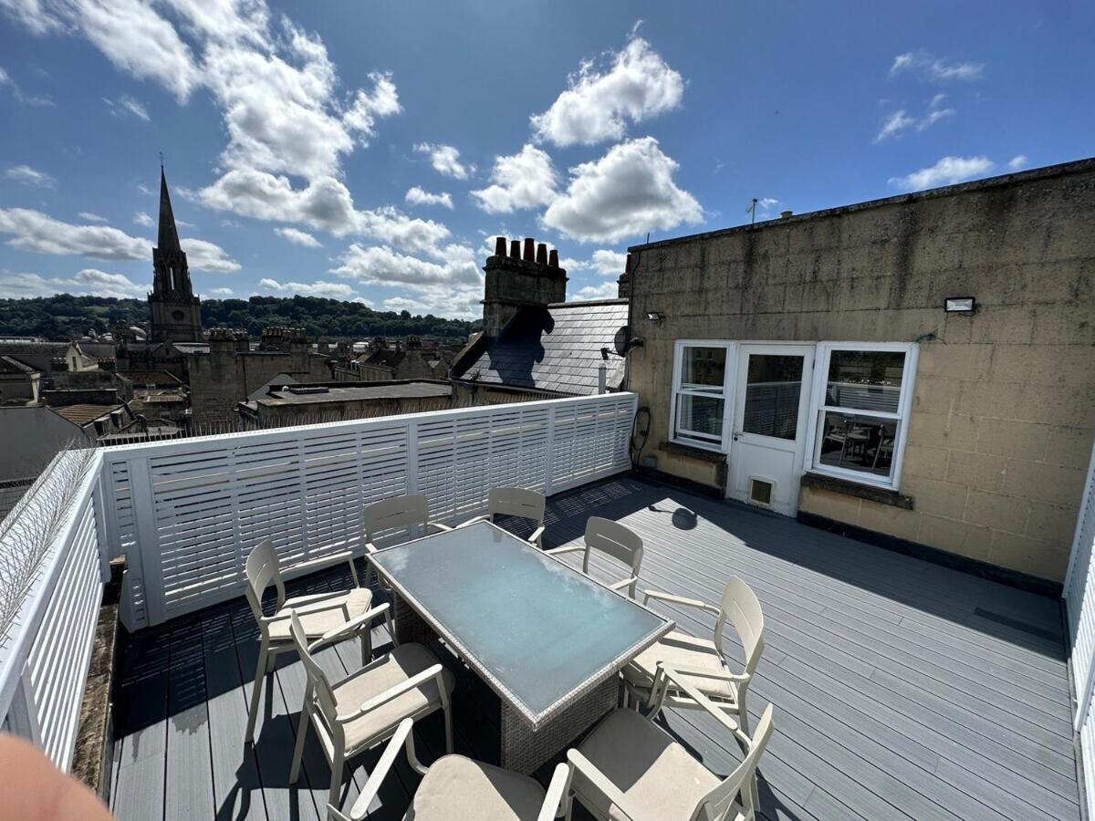 The Roof Terrace Maisonette - City Centre Бат Экстерьер фото